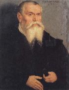 Lucas Cranach Portrait of Lucas Cranach the Elder oil painting artist